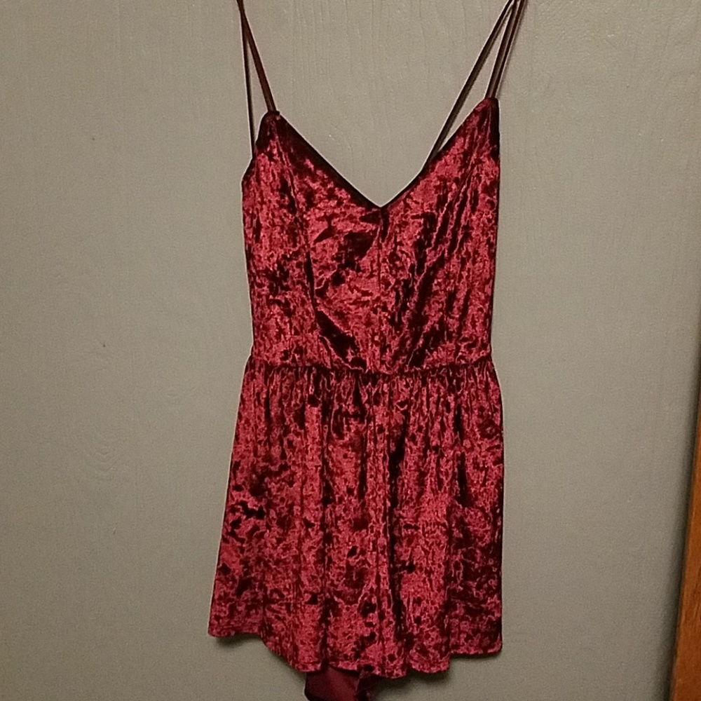 Beautiful red romper